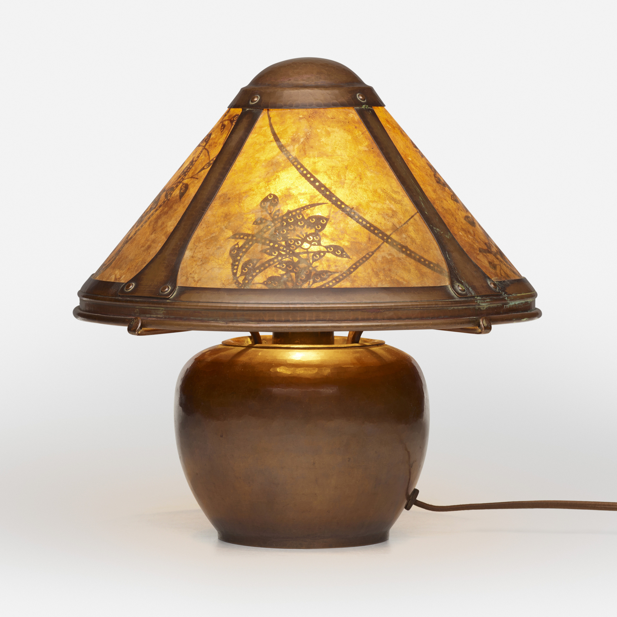 110: DIRK VAN ERP, Rare and Early 'Bean Pot' boudoir lamp < Early 20th Century Design, 2 March 2023 < Auctions | Toomey &amp; Auctioneers